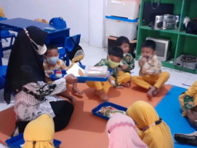 Kegiatan Kelas Sentra Seni