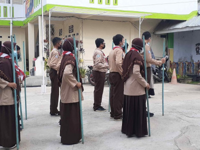 Kegiatan Pramuka SMP FK ICS