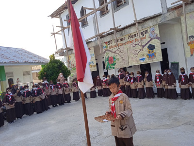 UPACARA PRAMUKA SIAGA SD FK ICS