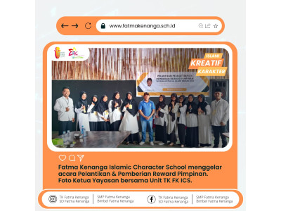 Ketua Yayasan bersama UNIT TK