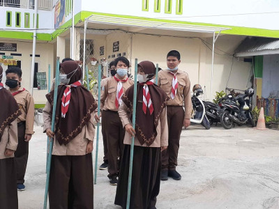 Kegiatan Pramuka SMP FK ICS