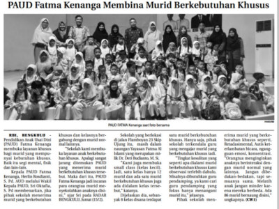 ARSIP BERITA TK FATMA KENANGA