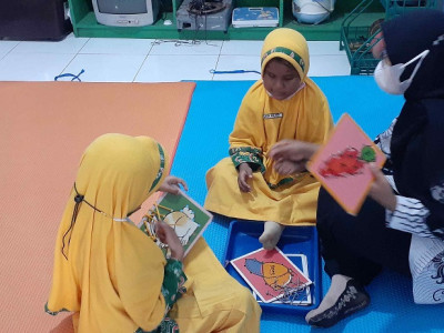 Kegiatan Kelas Sentra Seni