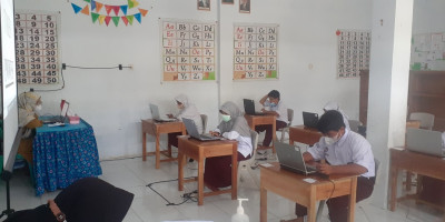 ASESSMEN  NASIONAL BERBASIS KOMPUTER (ANBK) SD FATMA KENANGA