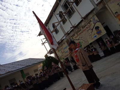 UPACARA PRAMUKA SIAGA SD FK ICS