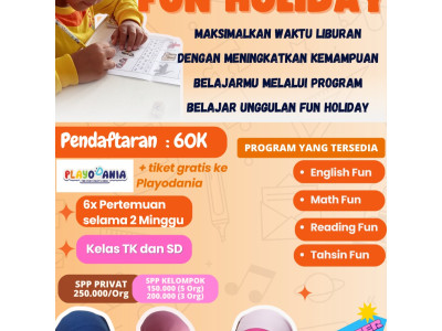 Program Fun Holiday Bimbel Fatma Kenanga
