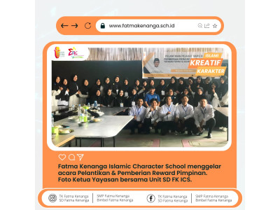 Ketua Yayasan bersama UNIT SD