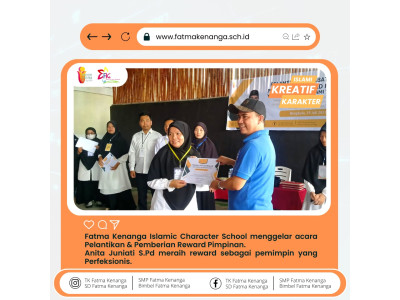 Pemberian Reward kepada pak Anita Juniati