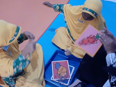 Kegiatan Kelas Sentra Seni